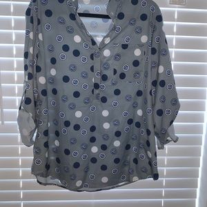 Polkadotted shirt